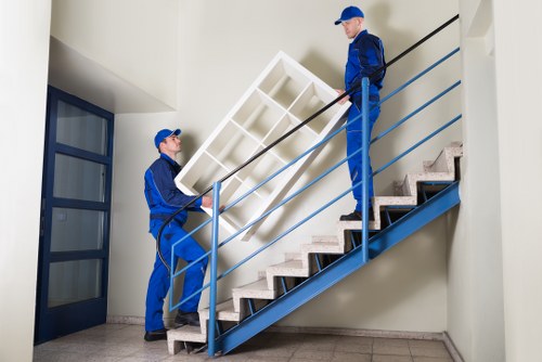 Local van and mover handling flat removals in Paddington