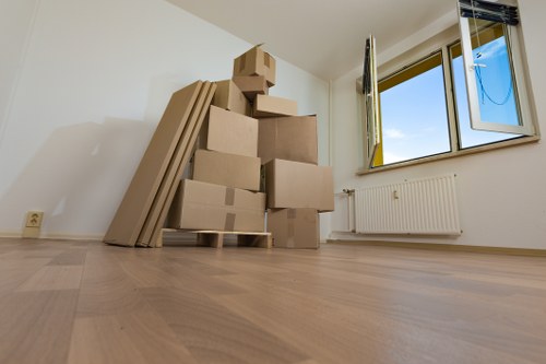 Business moving van service for office equipment in Paddington