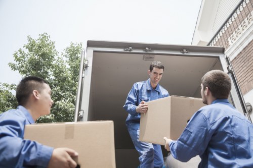 Commercial removal service for an office move in Paddington