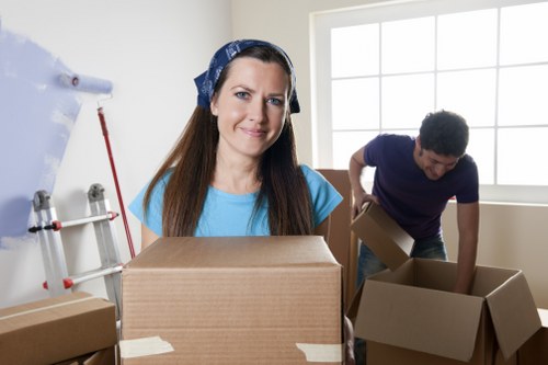 Customer complaint review during a removals service process