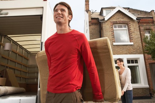 Packing and loading support for a home removal in Paddington