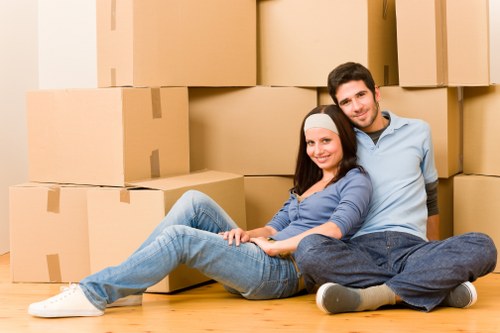 Van removals support for flats and offices in Paddington