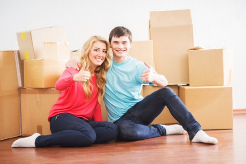 Packing and moving items for a Paddington removal service