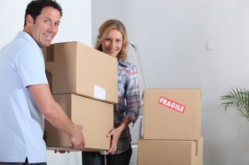 Local van removal for flats and apartments in Paddington